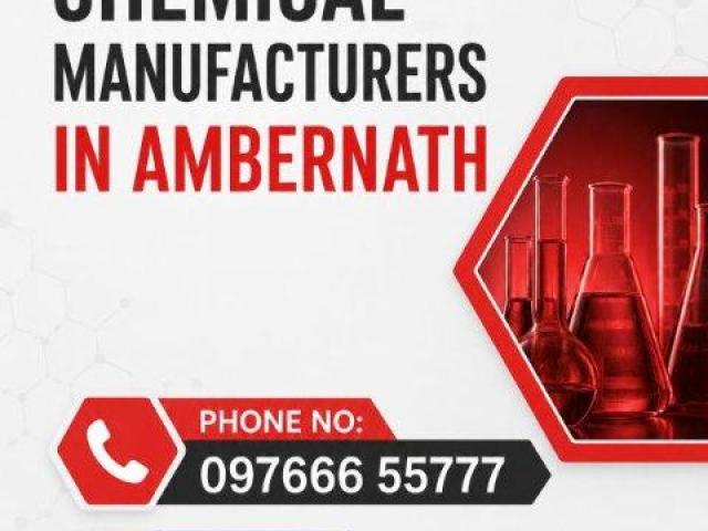 Chemical Manufacturers in Ambernath for Industrial Supply