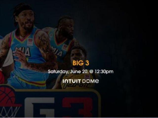 Big 3 Basketball Tickets