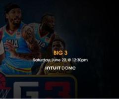 Big 3 Basketball Tickets