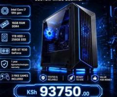 Built to Spec Core i7 10th gen 16gb RAM desktop PC