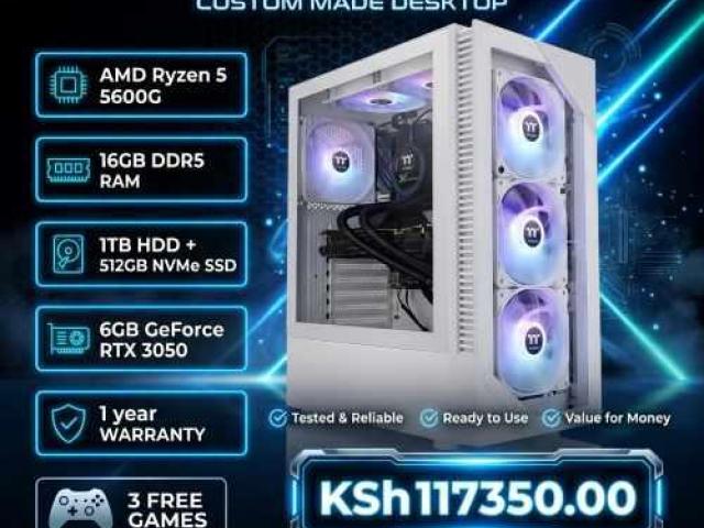 Built to Spec Ryzen 5 Computer with RTX graphics