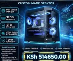 Built to Spec Liquid cooled Core i9 full kitted desktop
