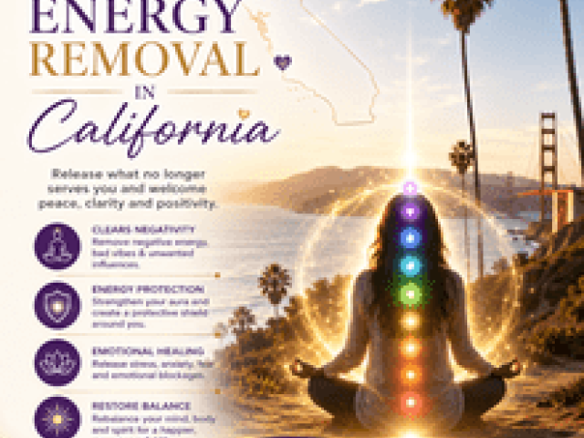Powerful Negative Energy Removal in California
