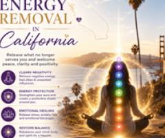 Powerful Negative Energy Removal in California