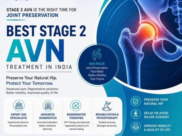 Best Stage 2 AVN Treatment in India – HipXpert