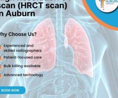 High Resolution CT Scan (HRCT) at Auburn Radiology. (02) 8315 8292