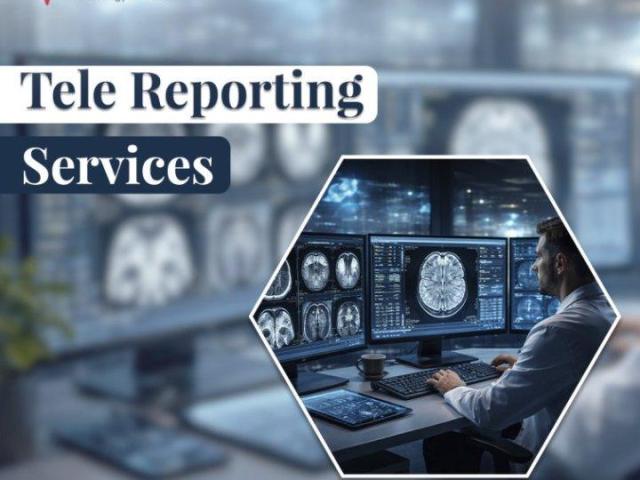 Tele Reporting Services for Efficient Radiology Workflow