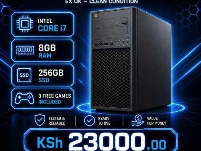 Readied intel Core i7 8gb RAM Dell Precision tower