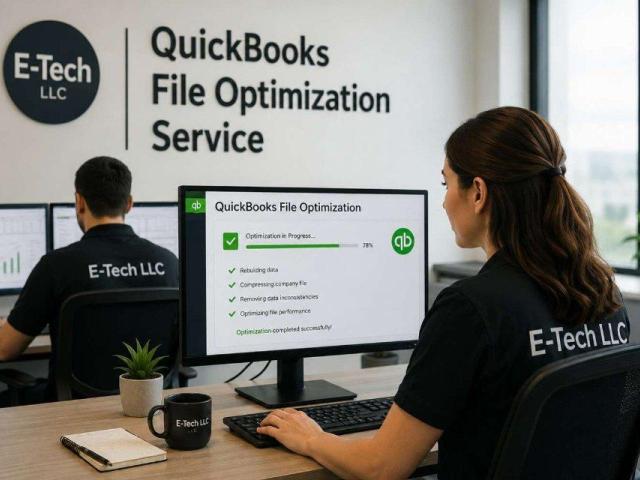 QuickBooks File Optimization Service | Speed Up & Repair Files