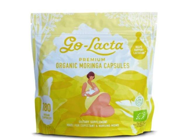 Go Lacta Moringa Capsules | Organic Breastfeeding Support