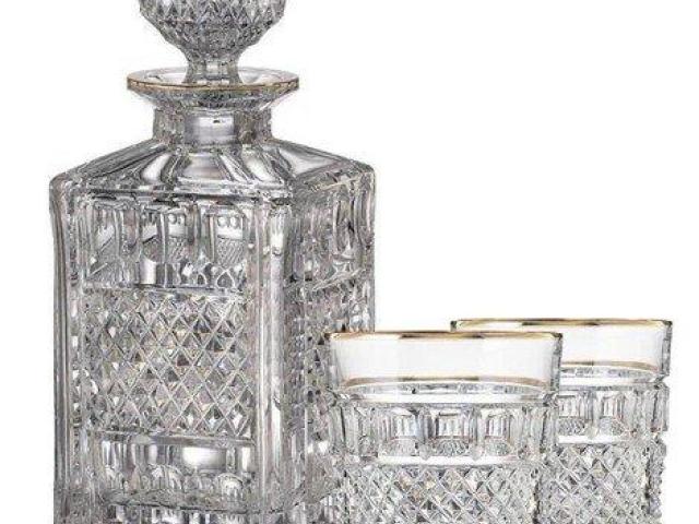 Wine Set Gift Box | Jessie Crystal Decanter & Glasses