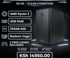 Revived AMD Ryzen 3 with 4GB RAM desktop
