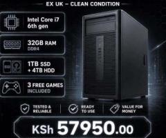 Revived intel Core i7 HP Business computer Tower
