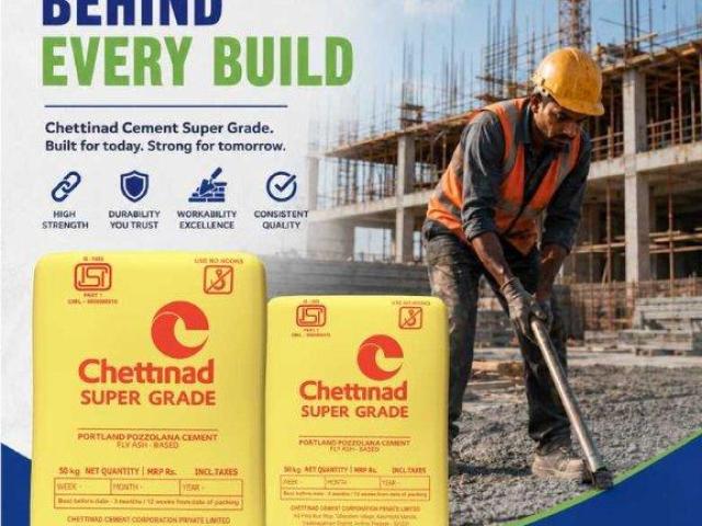BHAVANI TRADERS – Your Reliable Chettinad Cement Supplier in Hanamkonda!