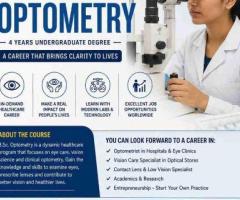 Start Your B.Sc. Optometry Journey with Practical Clinical Training