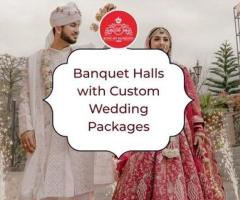 Banquet Halls with Custom Wedding Packages