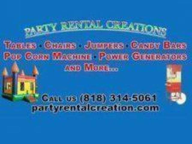 Party Rental Creation