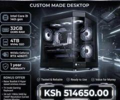 Purpose built Liquid cooled Core i9 fully kitted desktop