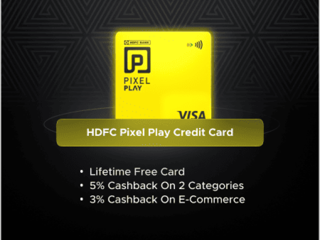 HDFC Pixel Play Credit Card