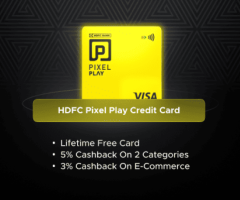HDFC Pixel Play Credit Card