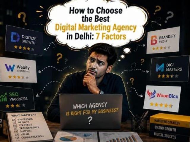 Digital Marketing Agency in Delhi: 7 Key Factors | WoonBicx