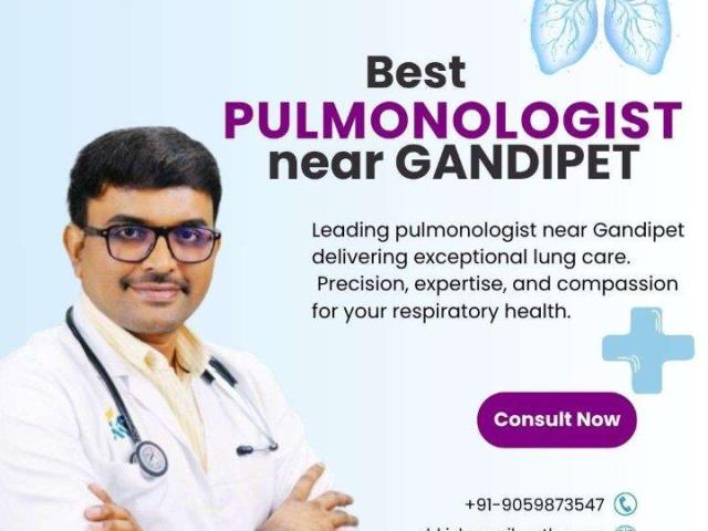 Best Pulmonologist near Gandipet | Dr. Kishan Srikanth Juvva