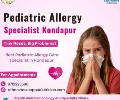 Pediatric Allergy Specialist Kondapur  | Dr.Harshasree Guttikonda